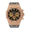 Audemars Piguet Royal Oak Chronograph Rose Gold Brown Dial - 41mm