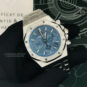 Buy Audemars Piguet Royal Oak Blue Chronograph Watches