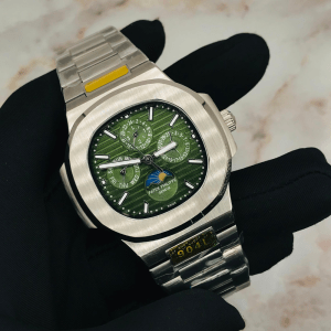 Buy Patek Philippe Nautilus Moonphase Green Dial Watch