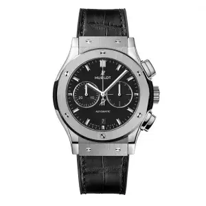 Hublot Classic Fusion 42mm Chronograph Titanium Mens Watch