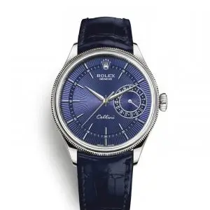 Rolex Cellini Date 50519 Blue Blue Strap - 39m