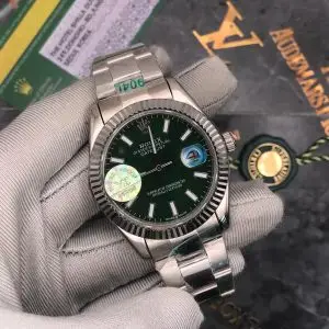 Rolex Datejust 36 Green Palm | Master Copy Watches