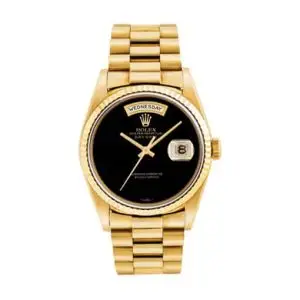 Rolex Day Date Onyx Dial 18038 Bulang Jubilee Replica