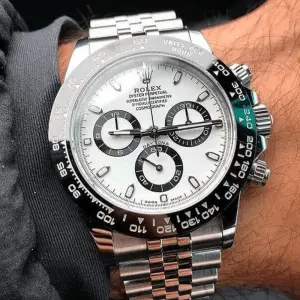 Rolex Daytona White Gold Steel Watches | Master Copy Watches