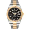 Rolex Sky-Dweller Yellow Gold 42mm Dial Steel Mens Watch