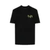 AMIRI Champagne t-shirt with crystal ornaments