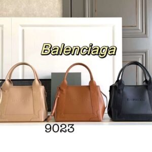 Balenciaga Xs Navy Cabas Bag
