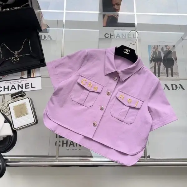 CHANEL New Women's Short Shirt