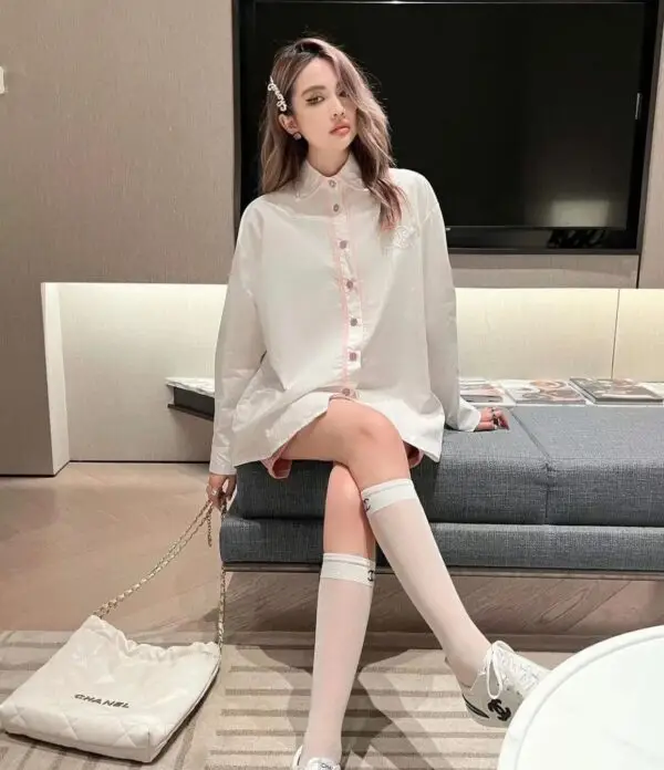 CHANEL White T-Shirt for Women