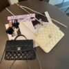 Chanel Grained Calfskin Shoulder Bag