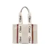 Chloe Woody logo-print tote Bag
