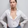 DIOR Loose Fit White Shirt for Women