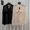 GUCCI Women's Lace Long Sleeve Shirt