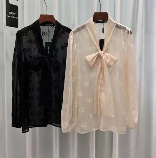 GUCCI Women's Lace Long Sleeve Shirt