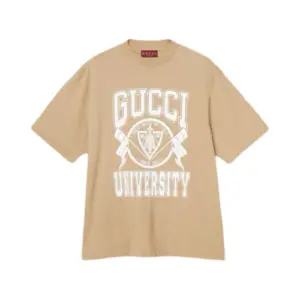 GUCCI COTTON JERSEY PRINTED T-SHIRT