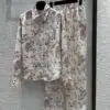 Louis Vuitton Women Floral Print Kurta Set