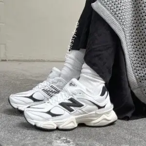 NEW BALANCE 9060 WHITE BLACK