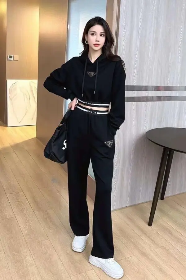 PRADA Luxury Women's Tracksuit Set