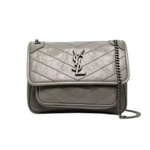 Saint Laurent Niki Medium Leather Shoulder Bag