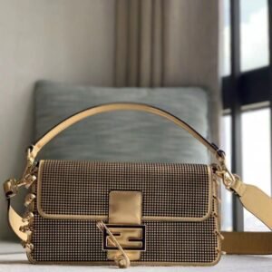 bag in perforated leather - Dubai Fashion LUX