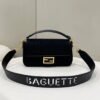 Baguette FF canvas bag - Dubai Fashion LUX