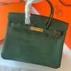 Birkin 30 Vert Titien Dark Matte Alligator AAA+ - Dubai Fashion LUX