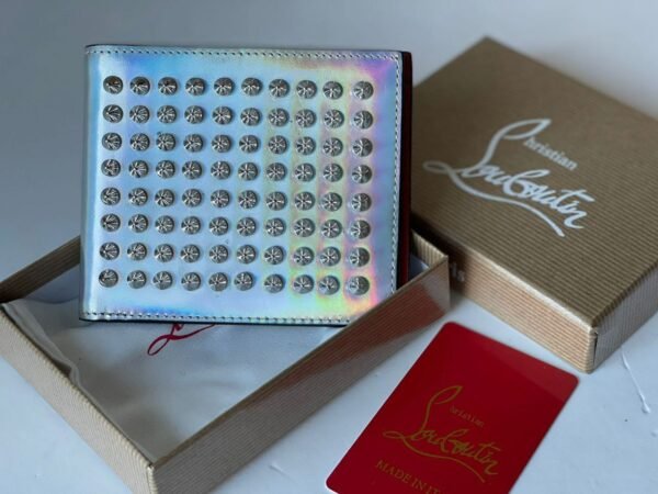 Christian Louboutin Studded Folding Wallet