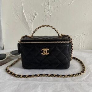 Casual Style Blended Fabrics Street Style Vanity Bags 2WAY - Dubai Fashion LUX