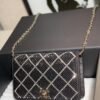 Chain wallet lambskin - Dubai Fashion LUX