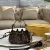 COATED CANVAS POMODORINO MINI BAG - Dubai Fashion LUX