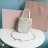 Crystal Cloqué tote bag - Dubai Fashion LUX
