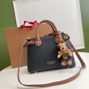Derby Calfskin House Check Baby Banner Tote - Dubai Fashion LUX