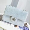 Design 9A Fashion luxury bespoke, Diamond CF bag designer satchel hand bag velvet material surface inlaid with a lot of different sizes of crystal pearls, two-letter logo -...