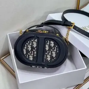 Design CD Signature Oval Camera Bag - Dubai Fashion LUX