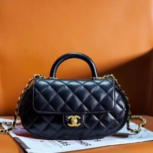 Design Classic Flap Phone Holder With Chain Nice Bag Black For Women - Dubai Fashion LUX