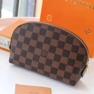 Design Damier Ebene Cosmetic Pouch - Dubai Fashion LUX