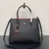 Design Double Saffiano leather mini bag