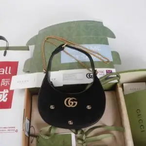 Design GG Marmont Half-Moon Shaped Mini Bag - Dubai Fashion LUX