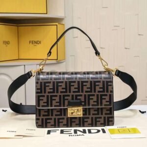 Design Kan U Medium Leather Shoulder Bag - Dubai Fashion LUX