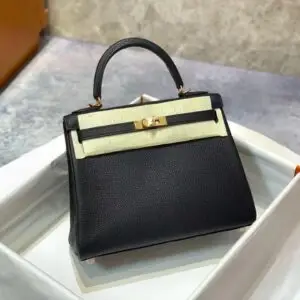 Design Kelly 28 Nata Epsom Gold Hardware - Dubai Fashion LUX