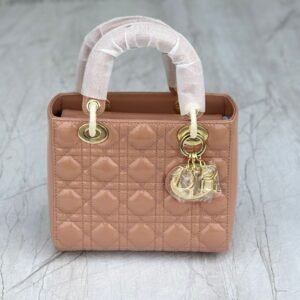 Design Lambskin Cannage Medium Lady - Dubai Fashion LUX