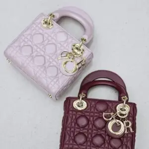 Design Lambskin Cannage Small Lady - Dubai Fashion LUX