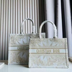 Design Large Book Blue Tote Bag - Dubai Fashion LUX