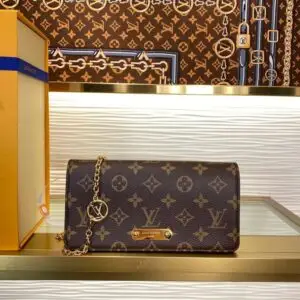 Design LV Lily Wallet On Chain Monogram Best Quality - Dubai Fashion LUX