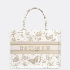 Design MEDIUM BOOK TOTE Gold-Tone - Dubai Fashion LUX