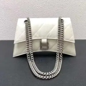 Design Medium Leather Crush Shoulder Bag - Dubai Fashion LUX