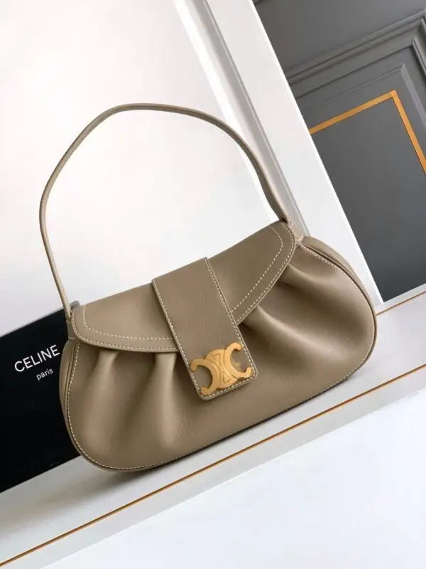 Design MEDIUM POLLY BAG IN SUPPLE CALFSKIN - Dubai Fashion LUX