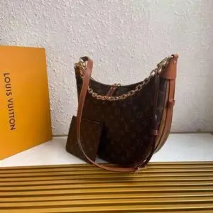 Design Reverse Monogram Loop Hobo - Dubai Fashion LUX