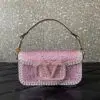 Design small Locò embroidered shoulder bag - Dubai Fashion LUX