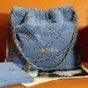Design Stitched Denim Quilted - Dubai Fashion LUX